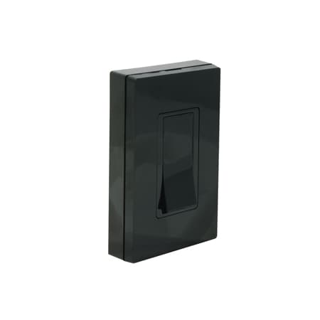 Leviton Wireless Remote Switch, 1-Pole, On/Off, Blk WSS0S-P0E